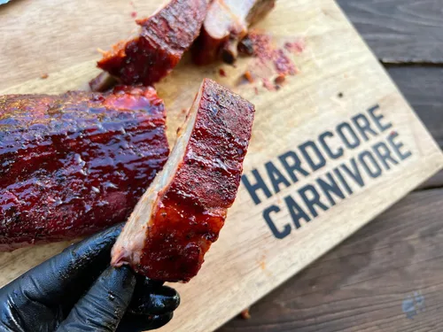 Vista 7 de Hardcore Carnivore Rojo: cerdo, pollo y condimento para barbacoa (Paquete de mega)