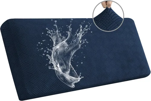 Vista 28 de Easy-Going - Fundas impermeables para cojines de sofá y sofás, funda de asiento de sofá de jacquard elástico de repuesto para perros, mascotas