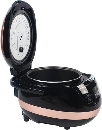Vista 7 de Bobacooker - Olla de perlas totalmente automática, pantalla táctil de 110 V, máquina para hacer perlas de 5 litros para té Boba y té con leche