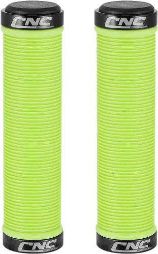 Vista 14 de Mountain Bike Handlebar Grips for MTB BMX Bicycle Double lock on 22.2 mm MTB grips, Soft non‑slip rubber handle bar grips, fit kids bike e‑bike