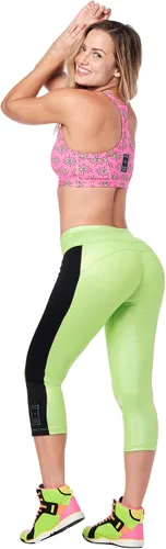 Vista 4 de Zumba Vibes Capri Leggings - Púrpura Power Z1B01114