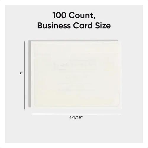 Vista 2 de Smead bolsillos autoadhesivos, 100 por caja, Transparente