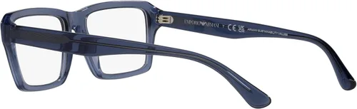 Vista 5 de Emporio Armani Gafas de sol rectangulares Ea3206f Low Bridge Fit para hombre