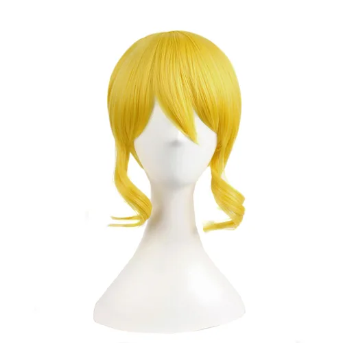 Vista 11 de Pelucas MapofBeauty, se pueden equipar con pelucas y adornos para el cabello para cosplay, Negro