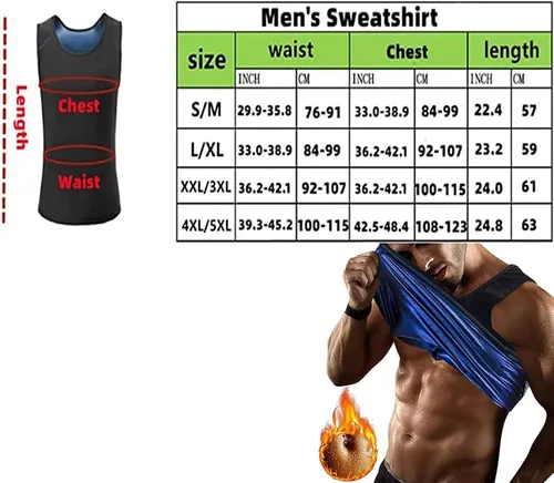 Vista 6 de PAIIDE CGTFY - Camiseta sin mangas de compresión de ginecomastia para hombre (2 unidades, LXL)