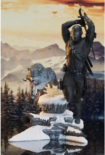 Vista 3 de DIAMOND SELECT TOYS G.I. Joe Gallery: estatua de PVC con ojos de serpiente, multicolor de 11 pulgadas