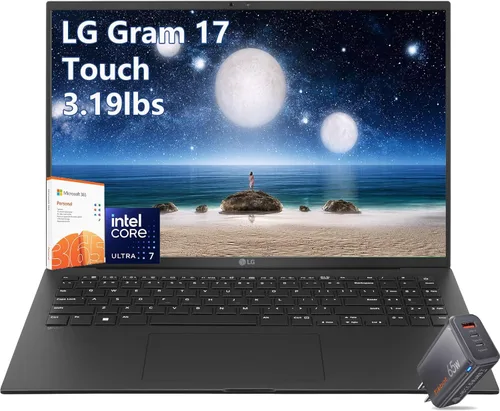 Vista 13 de LG gram 16Z90P Laptop de 16 pulgadas ultraligera, (2560 x 1600), Intel Evo 11ª generación CORE i7, 16 GB de RAM, 256 GB SSD, Windows 11 Home