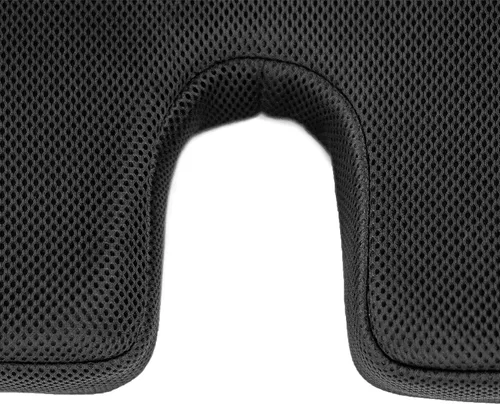 Vista 4 de Castle Squire Contour - Cojín de asiento de espuma viscoelástica para aliviar el coxis y el dolor de espalda, almohada de asiento contorneada