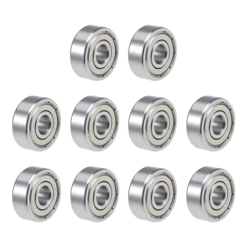 Vista 5 de uxcell R1212ZZ Rodamiento de bolitas profundo del surco 1/2-inchx3/4-inchx5/32-inch blindado Z2 rodamientos de palanca 10pcs
