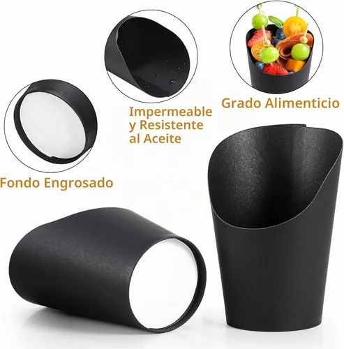 Vista 4 de Vasos Desechables para Charcutería 60 PCS con 200 PCS Palitos y 60 PCS Bolsas, Cajas de Bocadillos de Papel Kraft de 14 oz Vasos para Aperitivos