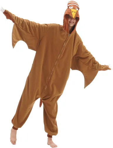Vista 2 de Disfraz de animal para adultos, pijama de una sola pieza para cosplay, ropa de dormir, traje de dormir para mujeres y hombres