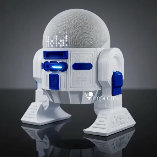 Vista 5 de Soporte de altavoz Android Rus-T1 Compatible con Alexa Echo Dot 3 Gen, 4 Gen, 5 Gen, HomePod mini, Google Home Mini/Nest Mini y genéricos