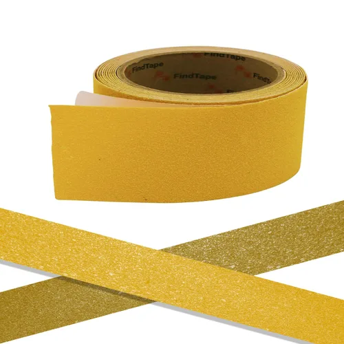 Vista 14 de FindTape AST-35 Cinta antideslizante antideslizante premium [negro, grano 60]: 2 pulgadas x 10 pies (negro)
