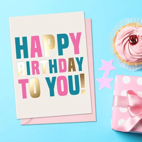 Vista 3 de Sweetzer & Orange Tarjetas de feliz cumpleaños con sobres y caja surtida. Juego variado de 20 tarjetas de cumpleaños surtidas con sobres, paquete a