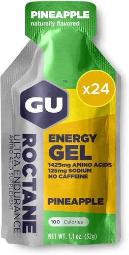 Vista 16 de GU Energy Roctane Ultra Endurance Gel Energizante, Vegano, Sin Gluten, Kosher y Sin Lácteos, Nutrición Deportiva Para Correr, Andar en Bicicleta