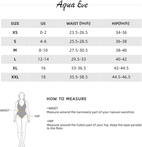 Vista 8 de Aqua Eve Falda de natación para mujer, con control de abdomen, con pantalones cortos integrados, cintura alta, parte inferior de natación dividida