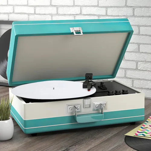 Vista 8 de Alfombrilla giratoria blanca para tocadiscos de vinilo de 12 pulgadas: alfombrilla antiestática para tocadiscos – Alfombrilla antideslizante