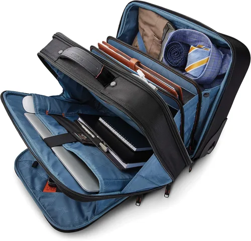 Vista 2 de Samsonite Oficina móvil vertical PRO, Negro -, Oficina móvil vertical profesional