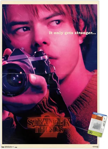 Vista 6 de Netflix Stranger Things: Season 2 - Póster de pared de Jonathan con alfileres