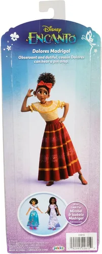 Vista 8 de Disney Encanto Dolores Mirabel - Muñeca de moda de 11 pulgadas de alto con atuendo y accesorios distintivos