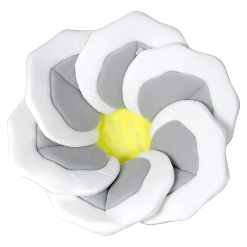 Vista 8 de Almohadilla de Baño para Bebé para Bañera Infantil Fregadero Tapete de Flores Bañera Little Lotus - Pétalo Suave Soportes Tumbona Inserto de Baño