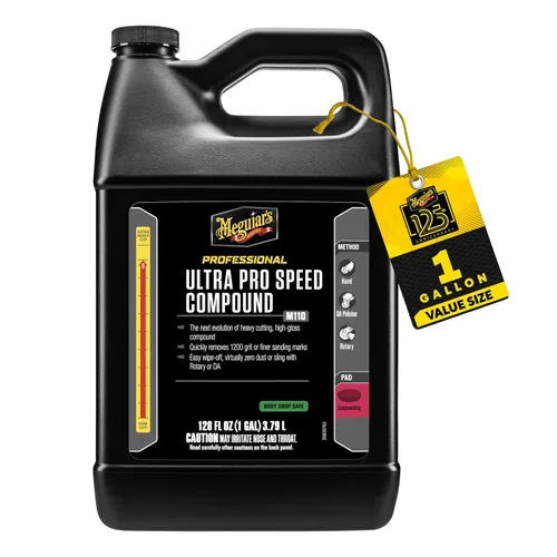 Vista 2 de Meguiar's M211 Mirror Glaze Ultra Pro - Pulidor de acabado - Contenedor de 1 galón
