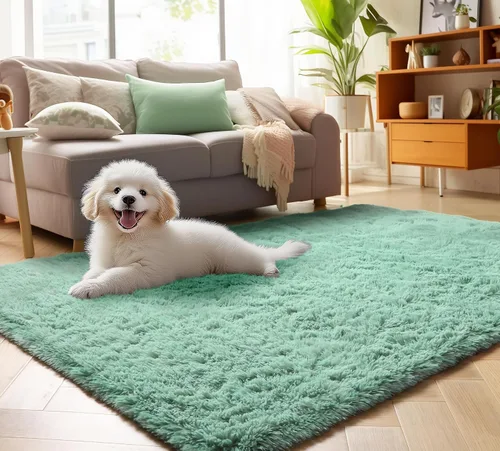 Vista 117 de ONASAR - Alfombra de pasillo negra de 2 x 6 pies, esponjosa, lavable, ultrasuave, afelpada, peluda, tapete para bebés, dormitorio de niños, armario