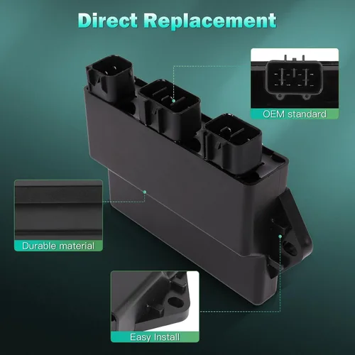 Vista 2 de SCITOO Bobina de encendido del módulo CDI BOX para Yamaha Grizzly 660/Rhino 660 2002-2008