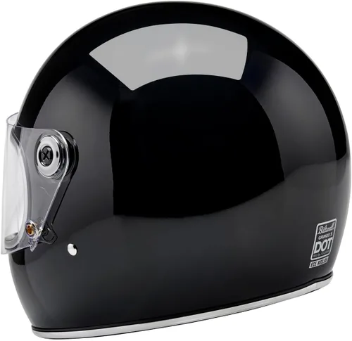 Vista 4 de Biltwell Gringo S ECE R22.06 - Casco de moto, color negro brillante