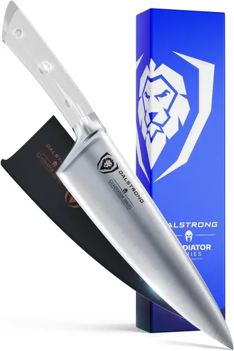 Vista 9 de Dalstrong 8" Chef Knife - Forged German Steel .ELITE Negro