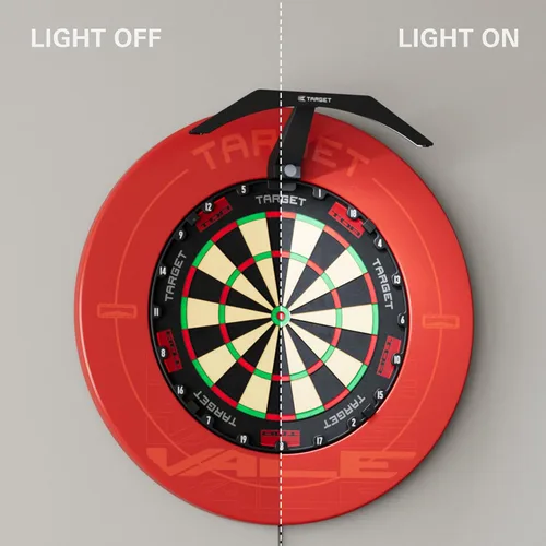 Vista 8 de Target Darts Tablero de Dardos LED - Iluminación de Tablero de Dardos Brillante Cable Extra Largo de 3m Se Ajusta de Forma Segura a Todos