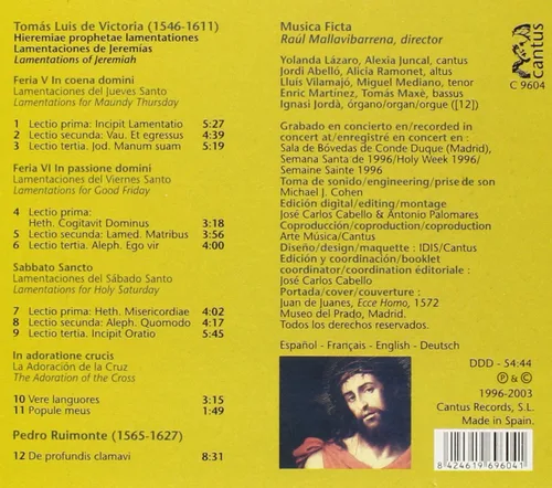 Vista 2 de Victoria Lamentations of Jeremiah