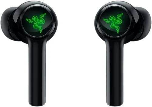 Vista 8 de Razer Hammerhead True Wireless (2ª generación) - Audífonos Bluetooth para juegos: Iluminación RGB Chroma - Baja latencia de 60 ms - Cancelación