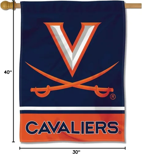 Vista 4 de Bandera de Virginia Cavaliers House