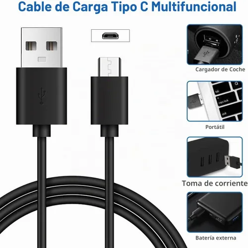 Vista 7 de BAOFENG Batería UV-5R BL-5 3800mAh USB-C de carga extendida de alta capacidad para radios UV5R BF-F8HP serie UV-5R con cable de carga tipo C