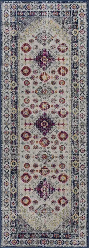 Vista 33 de Hauteloom Morriston - Alfombra tradicional para sala de estar, dormitorio, color gris, 2 x 3 pies