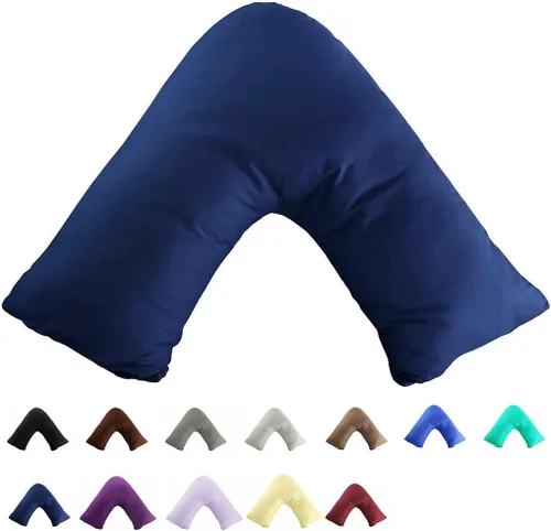 Vista 7 de TAOSON - Funda para almohada 100 % algodón de 300 hilos, funda para almohada, funda para cojín, con cremallera, solo funda, sin inserto Envelope