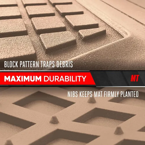 Vista 6 de Motor Trend FlexTough - Tapete de carga trasero, recortable, de alta resistencia para maletero, forro universal de carga trasera, flexible, tapetes