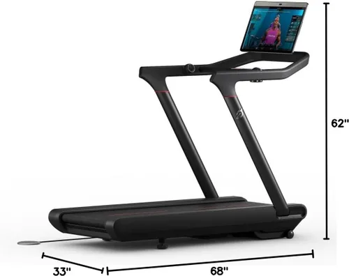 Vista 8 de Peloton Cross Training Tread, Treadmill for Running, Walking, and Hiking with Manual or Auto-Incline Options and Immersive 24” HD Touchscreen