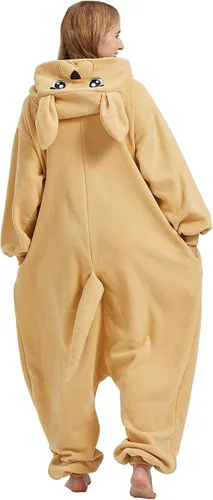 Vista 6 de Pijama unisex de dibujos animados de animales de Navidad, disfraz de Halloween unisex