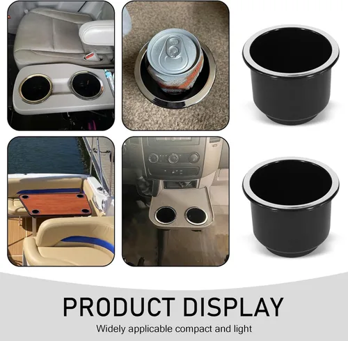 Vista 6 de MLY 2 soportes para tazas, soporte de plástico grande multiusos para sofá, de 3.74 a 4.1 pulgadas, soporte universal de repuesto para bebidas