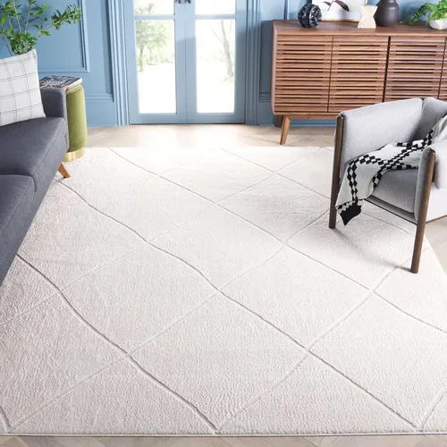 Vista 12 de SAFAVIEH Melody Collection - Alfombra de pasillo de 8 pies, color marfil y beige, diseño bohemio, ideal para zonas de alto tráfico en pasillo, baño