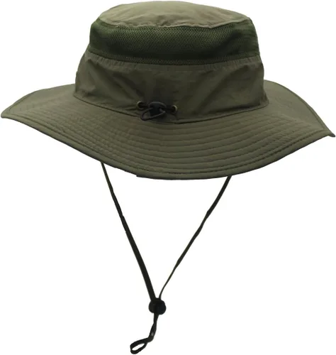 Vista 4 de Duakrs - Sombrero unisex de ala ancha, para exteriores, UPF 50+, impermeable, Boonie para verano, protección UV
