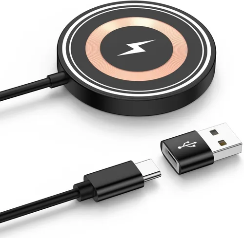 Vista 13 de Cargador de pared USB, toma de corriente múltiple, paquete de 2 bloques de carga rápida, bloque de carga rápida, caja de cubo de viaje, estación