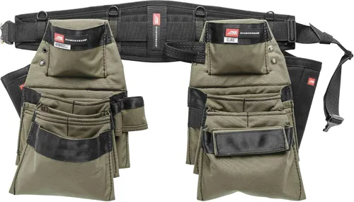 Vista 2 de Sistema de cinturón de herramientas Diamondback Denali 2.0 - Incluye cinturón Diamondback de 15 cm, fundas para martillo y barra plana - Perfecto