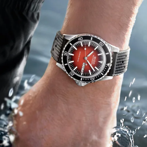Vista 12 de MIDO Ocean Star Tribute - Swiss Automatic Watch for Men - 40.5mm Stainless Steel Case