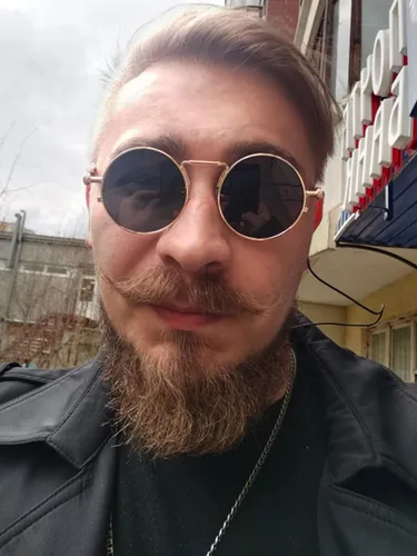Vista 3 de AIEYEZO Gafas de sol redondas Steampunk con montura de metal gótico, 100% bloqueo UV