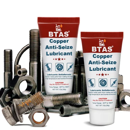 Vista 8 de BTAS Lubricante de Rosca Compuesto Antiadherente de Cobre Nunca Antiseize de Alta Temperatura para Bujías de Encendido 1 oz 1Pcs