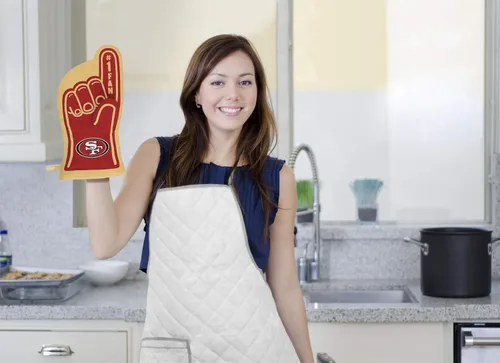 Vista 4 de YouTheFan NFL Número 1 - Manopla para horno