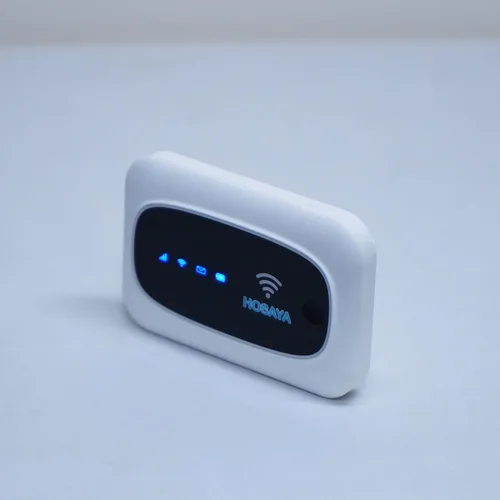 Vista 3 de Enrutador de tarjeta SIM WiFi 4G LTE portátil Batería incorporada 10 usuarios inalámbricos de alta velocidad Portátil Hotspot de viaje Mini